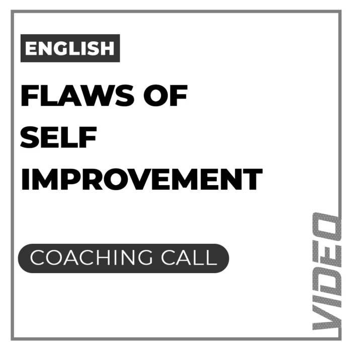 Flaws of Self-Improvement